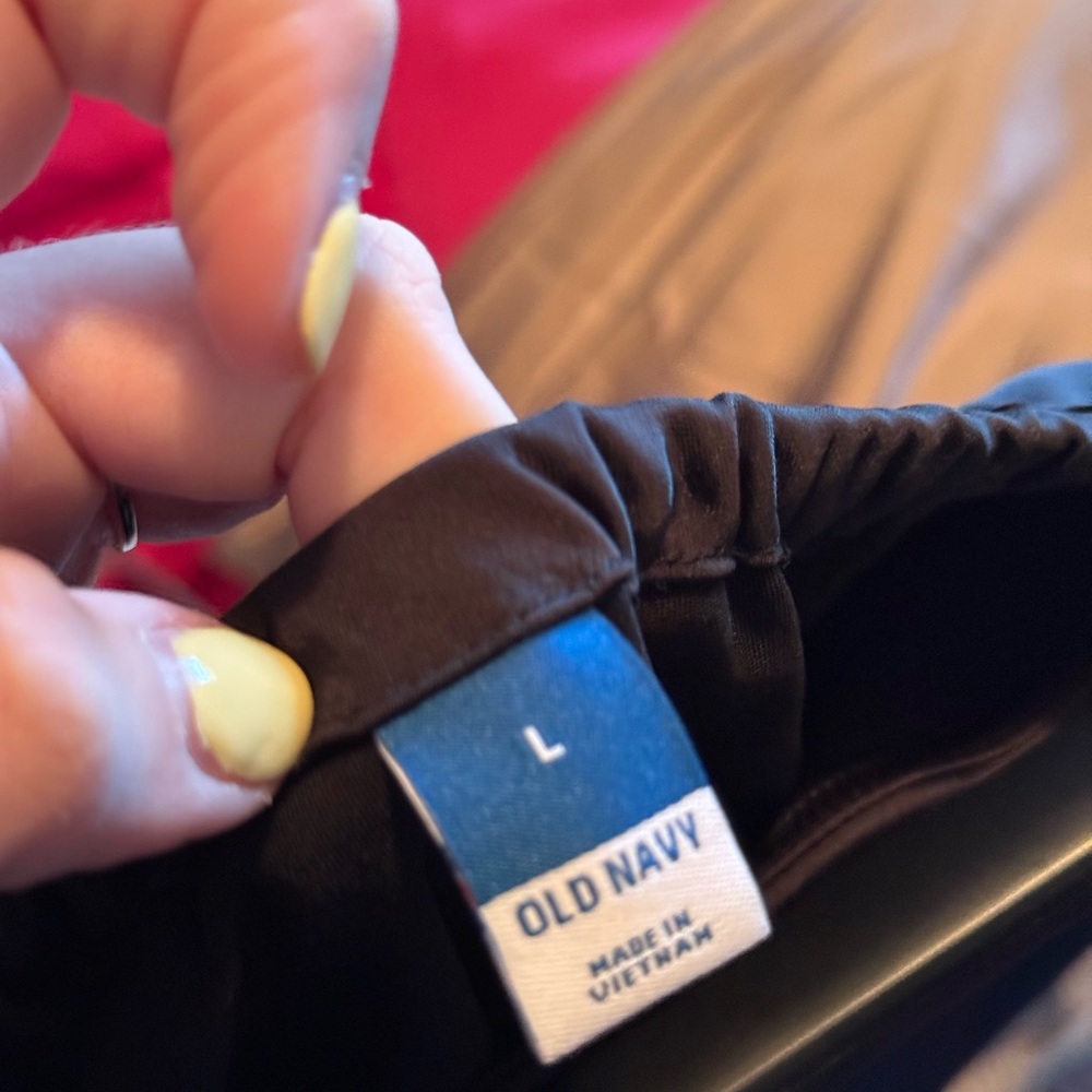 Old Navy Black Maxi Satin Skirt - Picture 3 of 3